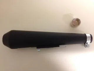 Escapes Megatón Negro Acero 38mm/44.5mm 2 unidades