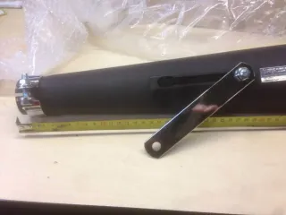 Escapes Megatón Negro Acero 38mm/44.5mm 2 unidades