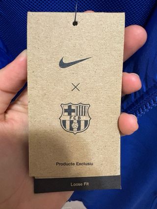 Chaqueta Nike FC Barcelona Azul
