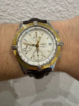 Breitling Chronomat 39mm Acero y Oro