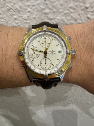 Breitling Chronomat 39mm Acero y Oro
