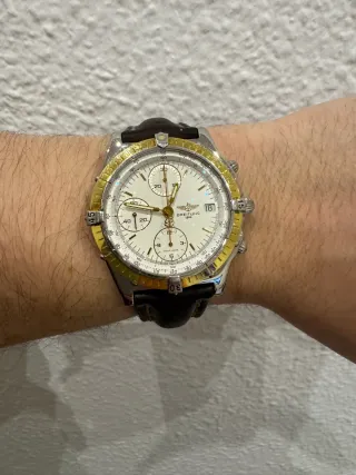 Breitling Chronomat 39mm Acero y Oro