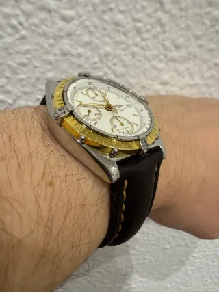 Breitling Chronomat 39mm Acero y Oro