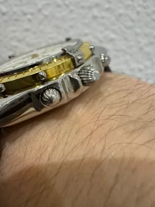 Breitling Chronomat 39mm Acero y Oro