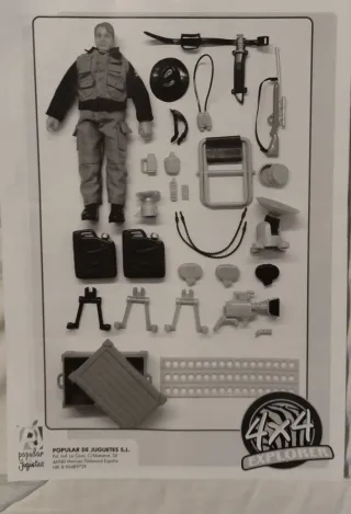 Madelman Explorador 4x4 con Accesorios