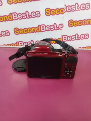 Cámara Nikon Coolpix L820 Roja