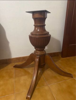 Mesa extensible de madera