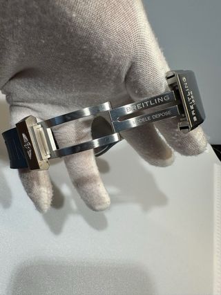 Breitling Superocean A17367 Reloj Azul y Plateado