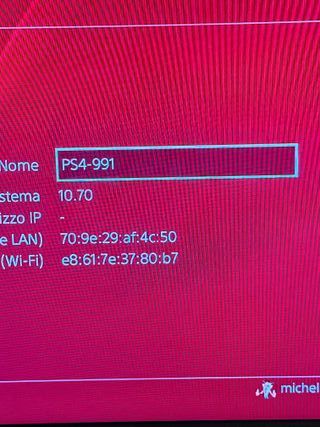 Console Ps4 Firmware 10.70 + Pad Cavi - Testata