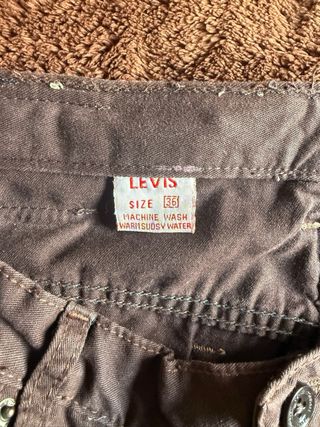 Pantalón recto Levi's Original Marrón