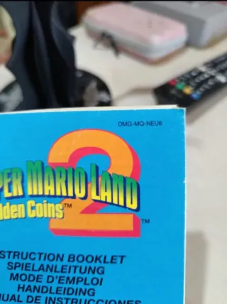 Manual Super Mario Land 2 Nintendo Game Boy