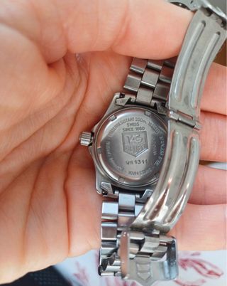 TAG Heuer Professional Reloj Plata Blanco