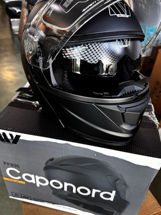 Casco Moto MT Caponord Talla L (59-60) / F1
