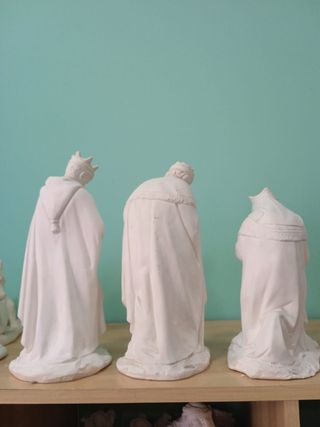 Conjunto Reyes Magos Escayola