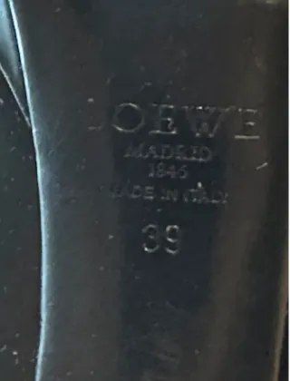 Zapatos de tacón Loewe negros