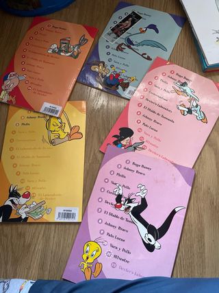 colección de cómics infantiles