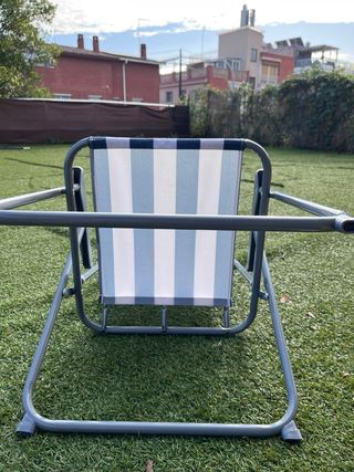 Silla de camping plegable