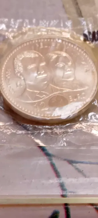 Moneda 12 Euros Plata Ley ,925