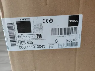 Horno Teka HSB 635 nuevo (en caja)