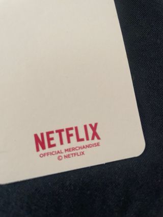 Camiseta Stranger Things Pull&Bear Negra