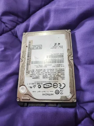 Disco Duro Hitachi 320GB SATA 2.5 5400RPM