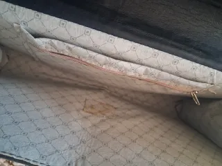 Bolso cartera piel cadena