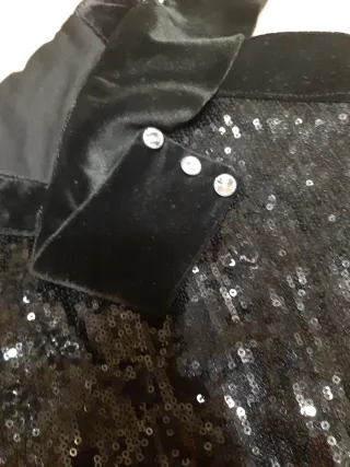 Lote 2 vestidos fiesta lentejuelas