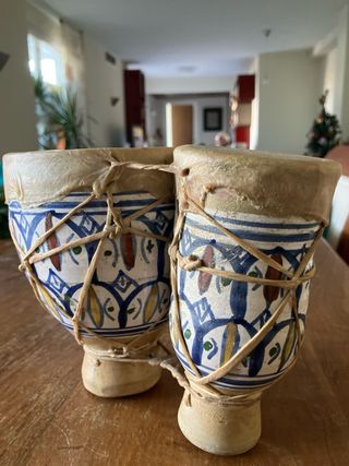 Tambor Marroquí Decorado