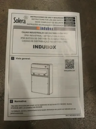 CUADRO ELECTRICO SOLERA