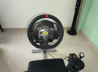 Volante Thrustmaster T300 + Playseat + Palanca