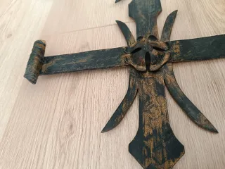 Perchero Forja Artesanal 3 Ganchos