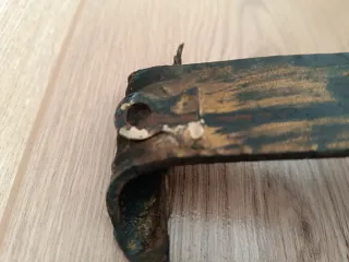 Perchero Forja Artesanal 3 Ganchos