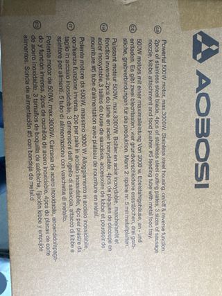 Picadora de carne AOBOSI MGG-100