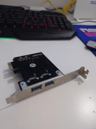 Tarjeta PCIe x1 USB 3.0