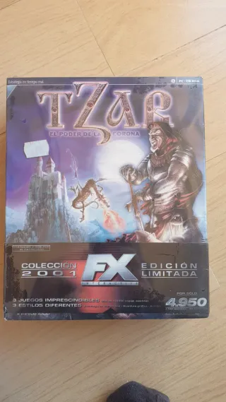 PRECINTADOS: 3 Juegos PC Tzar, Morpheus, PowerTank