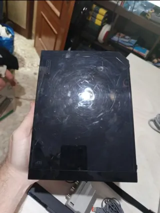 Consola Nintendo Wii Negra Completa