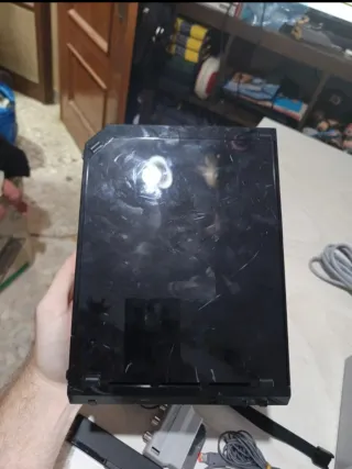 Consola Nintendo Wii Negra Completa