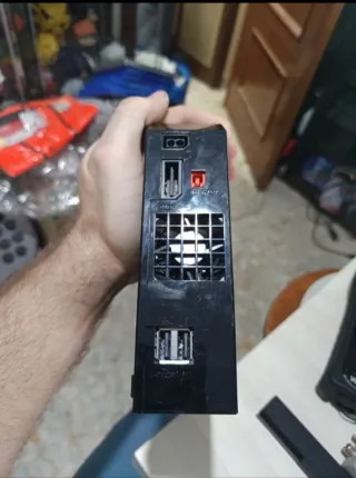 Consola Nintendo Wii Negra Completa