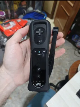 Consola Nintendo Wii Negra Completa
