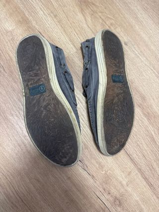 Náuticos Natural World T42 Hombre Gris