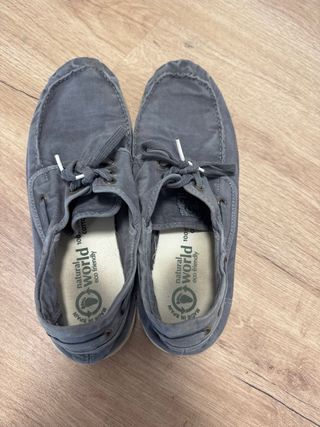 Náuticos Natural World T42 Hombre Gris