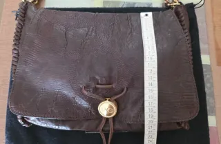 Bolso Piel Purificación García Marrón