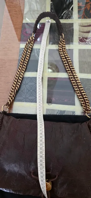 Bolso Piel Purificación García Marrón