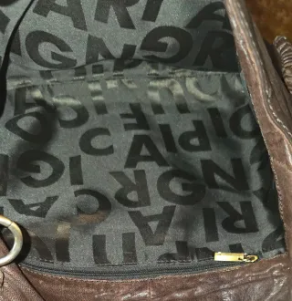 Bolso Piel Purificación García Marrón