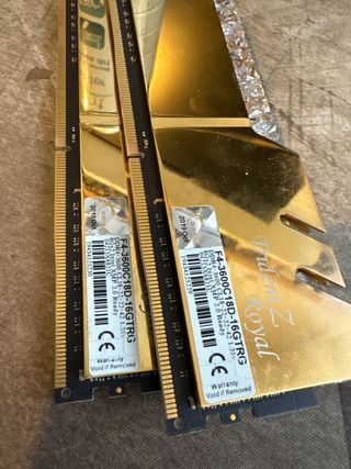 RAM G.Skill Trident Z Royal DDR4 3600MHz 2x8gb