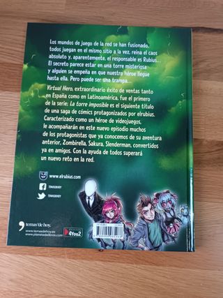 Pack Cómics El Rubius: Virtual Hero 1 y 2 - Lolita