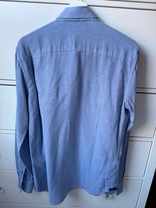 Camisa Mango Azul Talla S