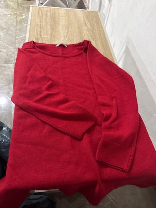 Camiseta señora roja talla L