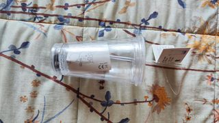 Vaso grande con luces LED