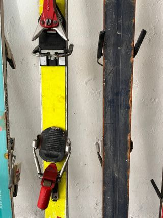 Stock 7 paia di SCI con attacchi - vintage ’70/'80